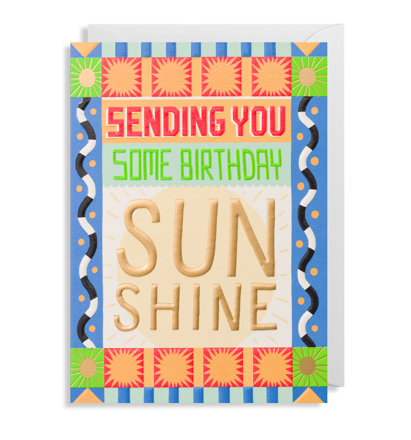Birthday Sunshine Greetings Card