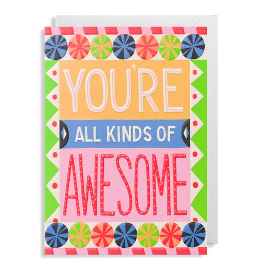 All Kinds of Awesome Greetings Card