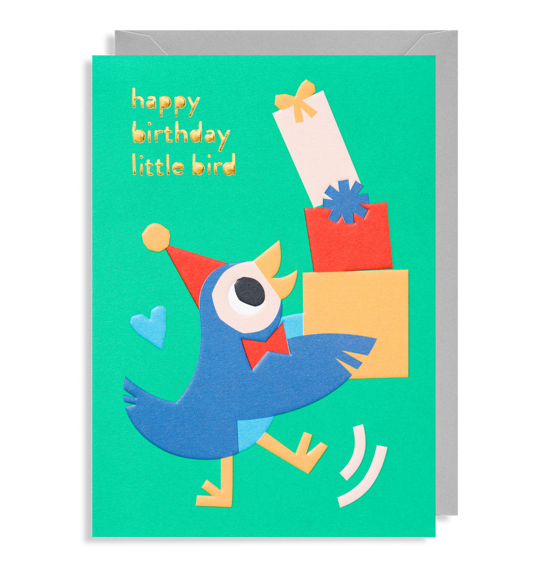 Happy Birthday Little Bird Greetings Card