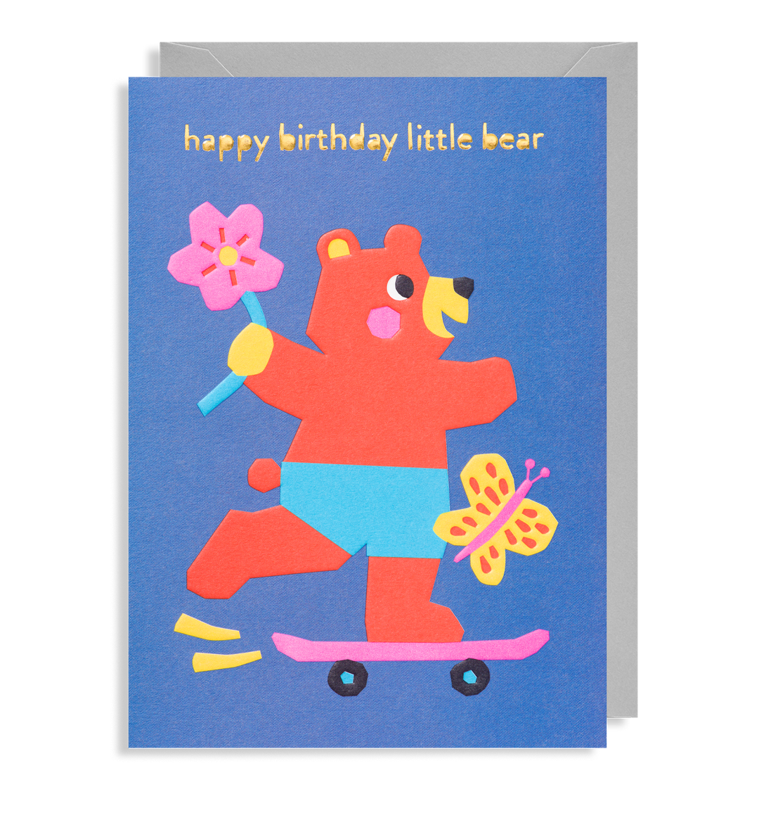 Happy Birthday Little Bear Greetings Card