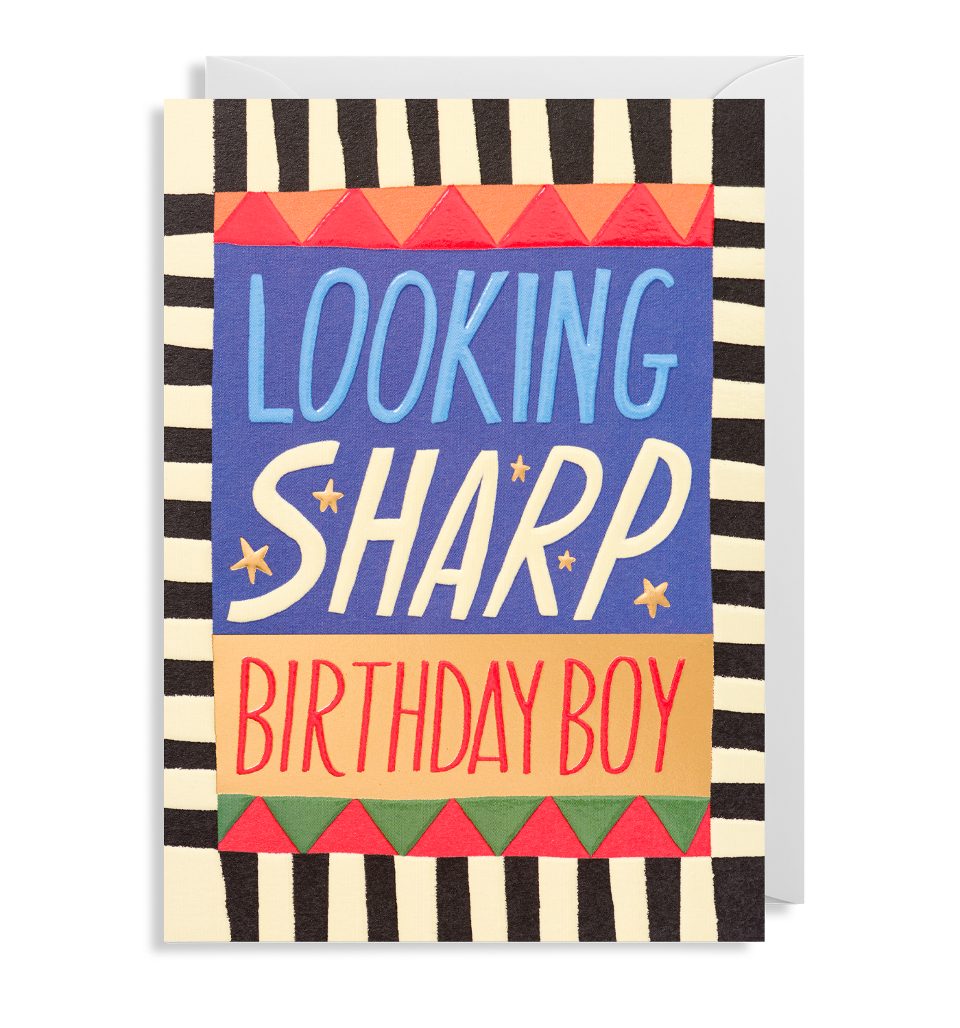 Looking Sharp Birthday Boy Card