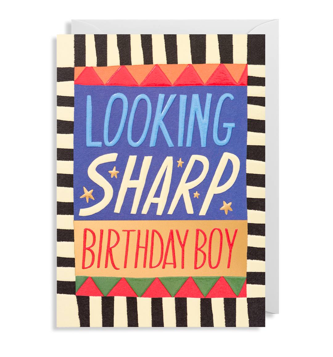 Looking Sharp Birthday Boy Card