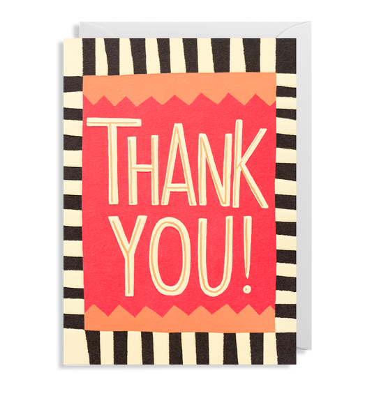Thank You! Greetings Card