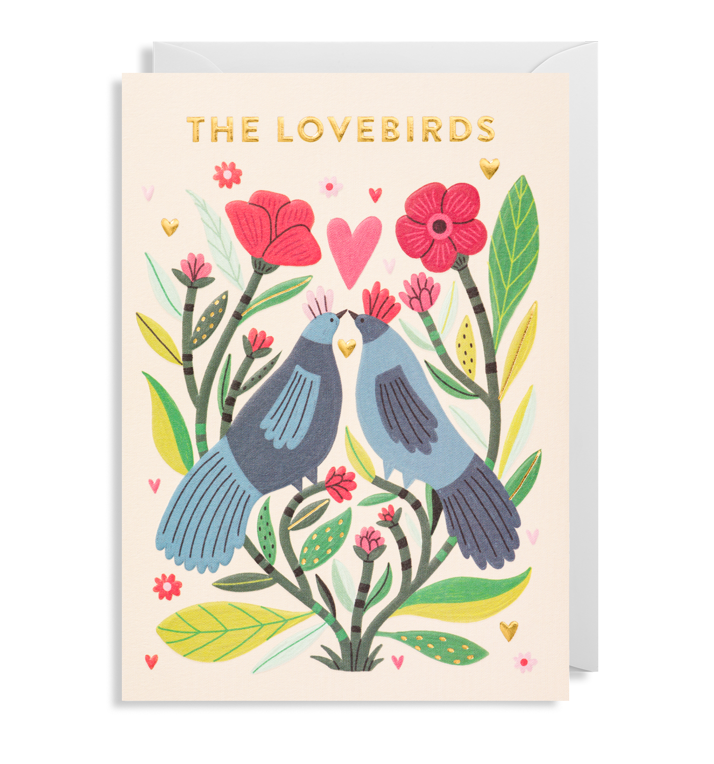 The Love Birds Greetings Card