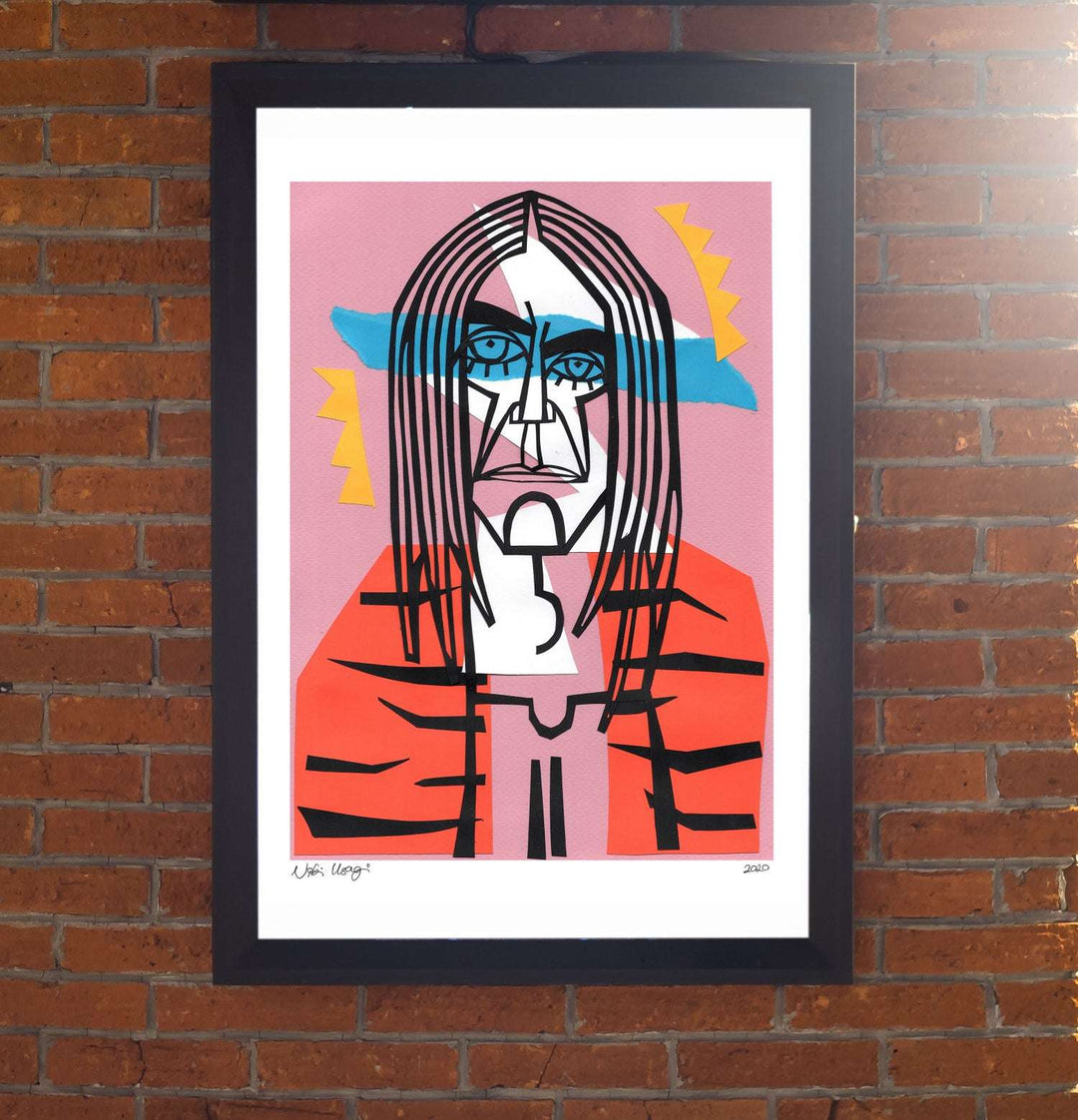 Iggy Pop A3 Print