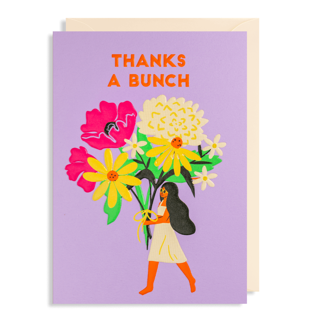 Thanks a Bunch Greetings Card