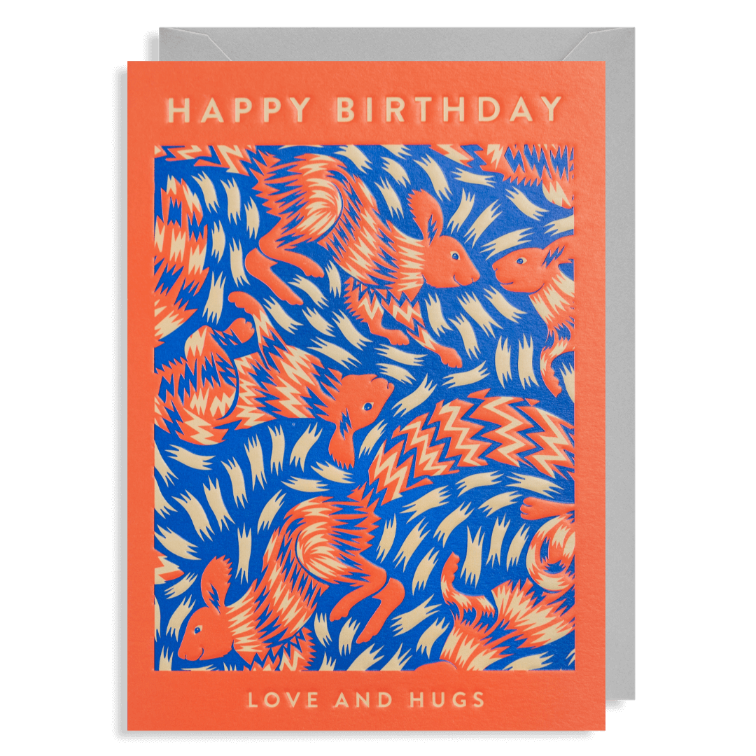 Zing Birthday Greetings Card