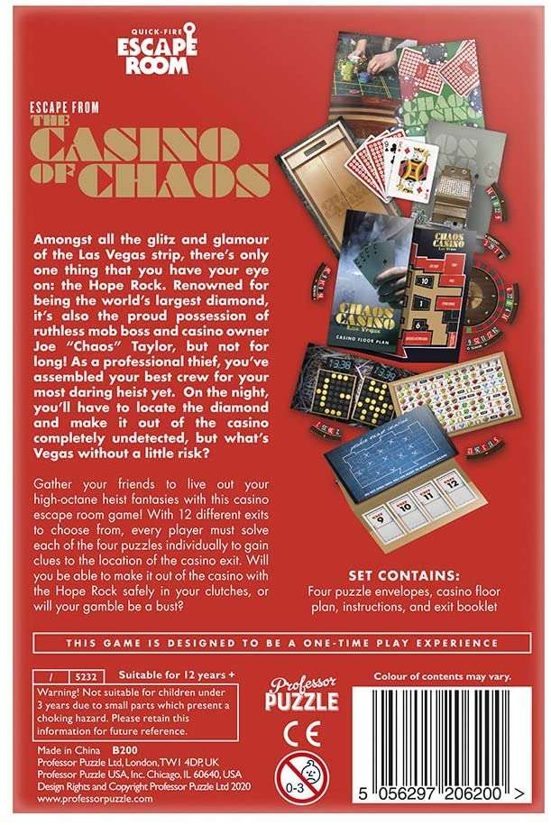 Escape from the Casino of Chaos Game