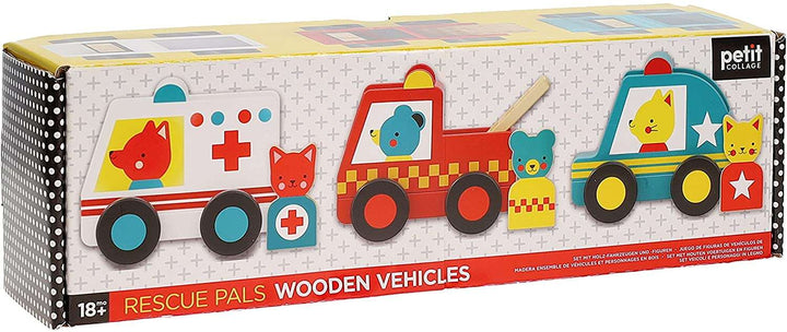 Rescue Pals Wooden Vehicles