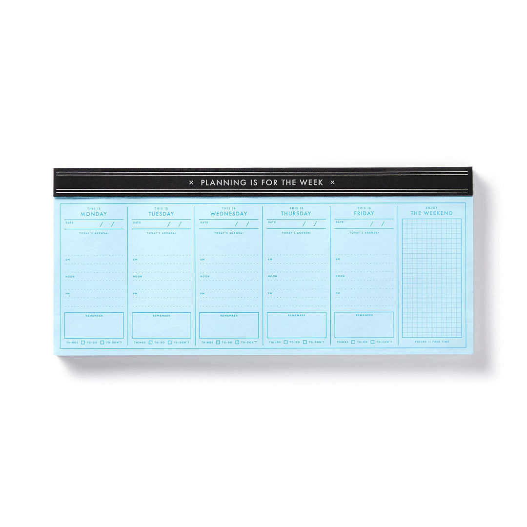 Planning Is For The Week Desk Planner