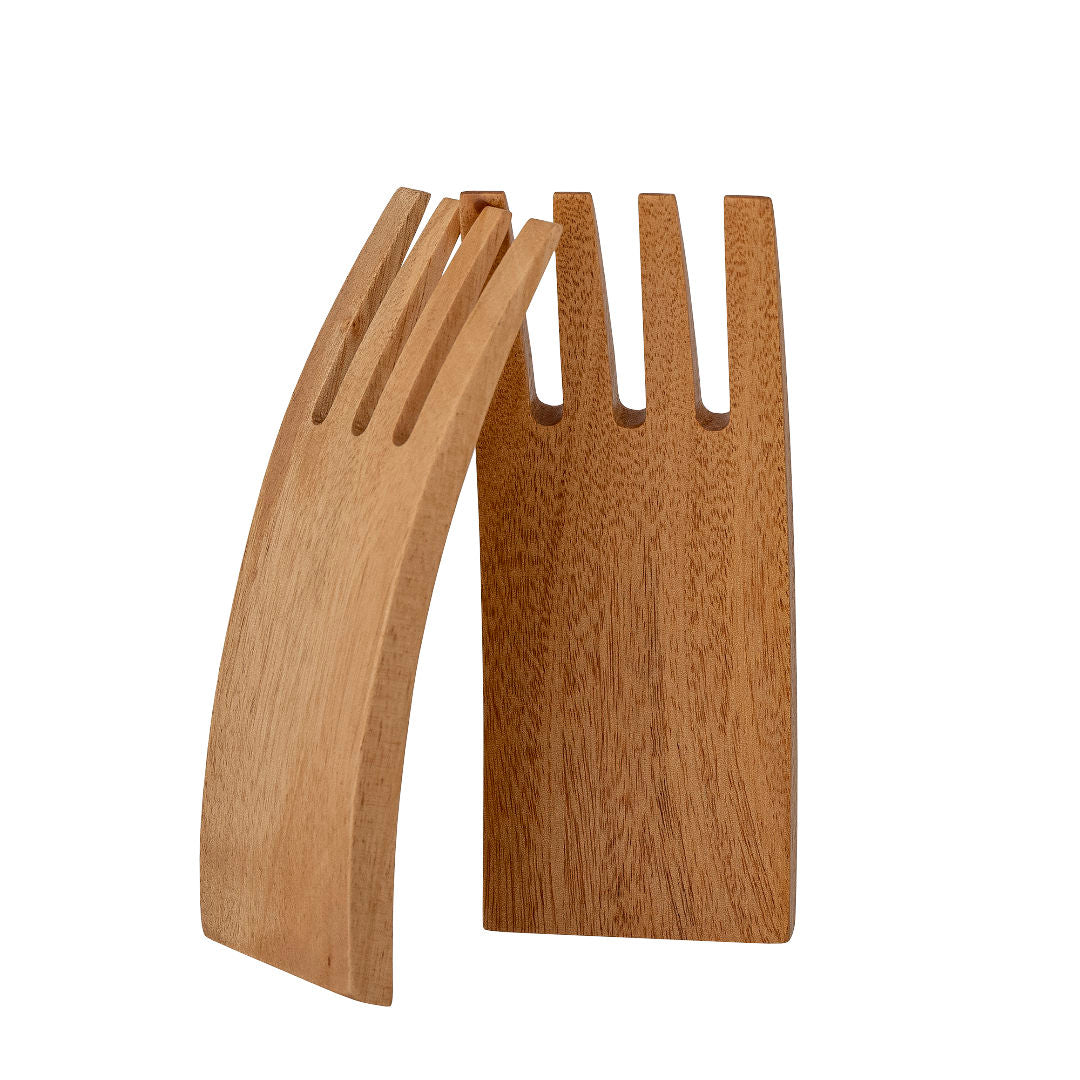 Zaza Mahogany Salad Servers