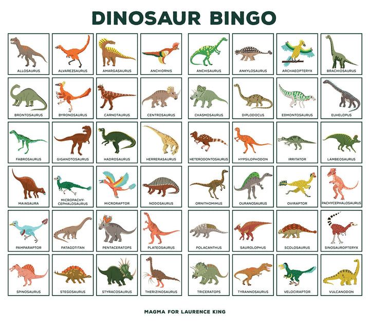 Dinosaur Bingo