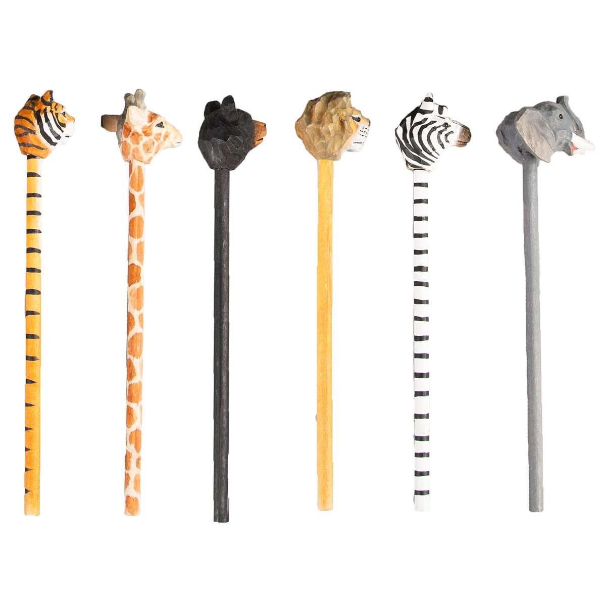 Safari Animal Wooden Pencil