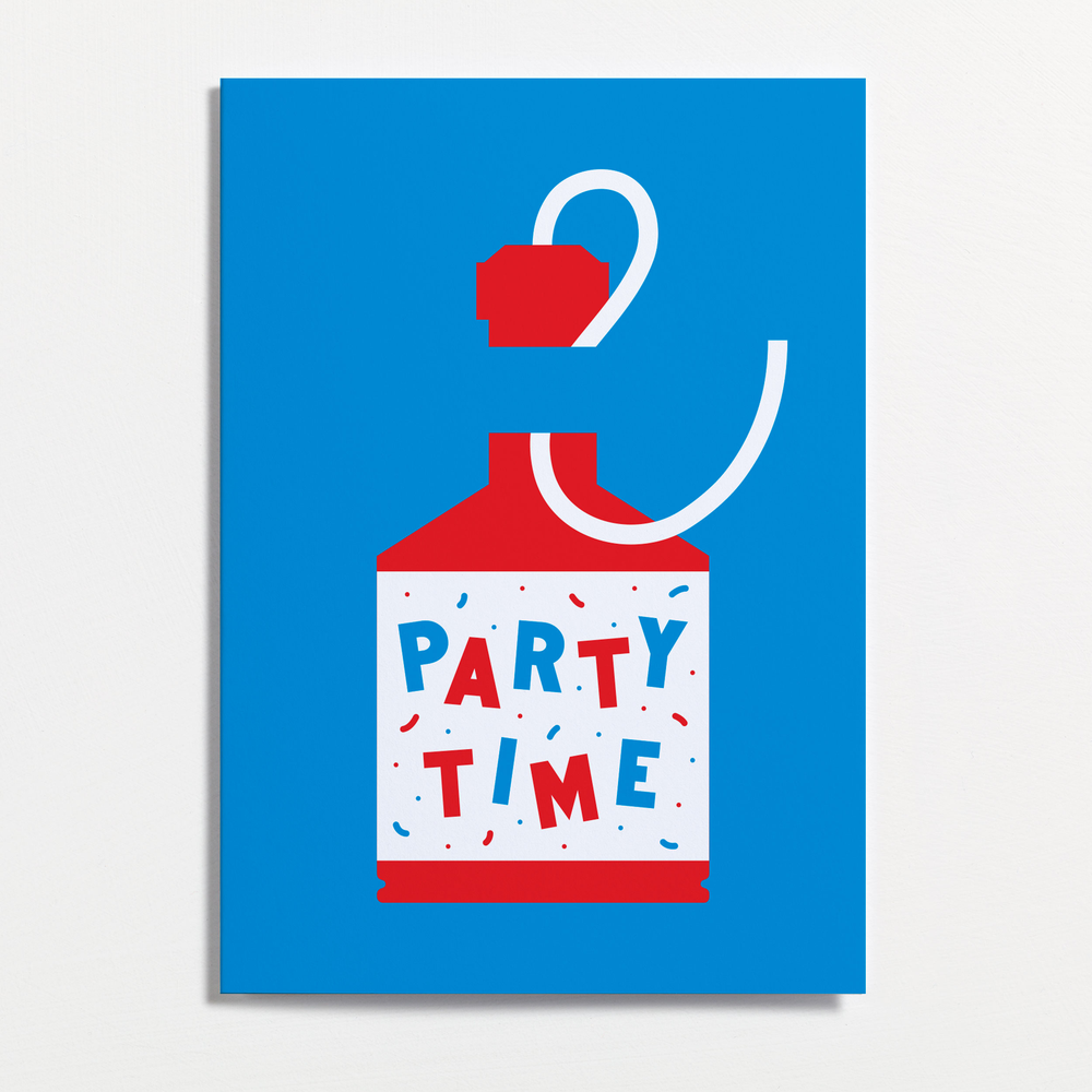 Party Poppers Birthday Greetings Card – BAM Store + Space