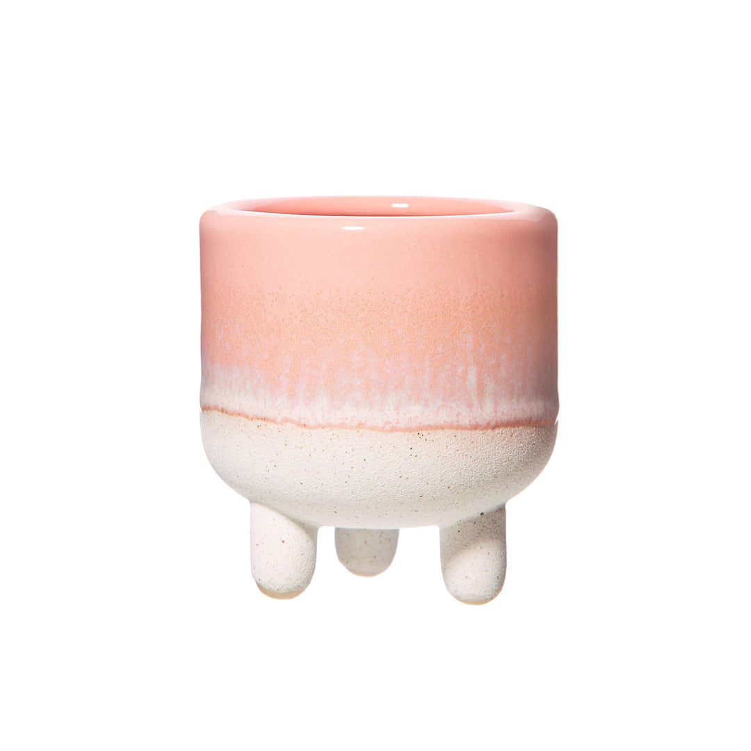 Mojave Glaze Planter - Pink