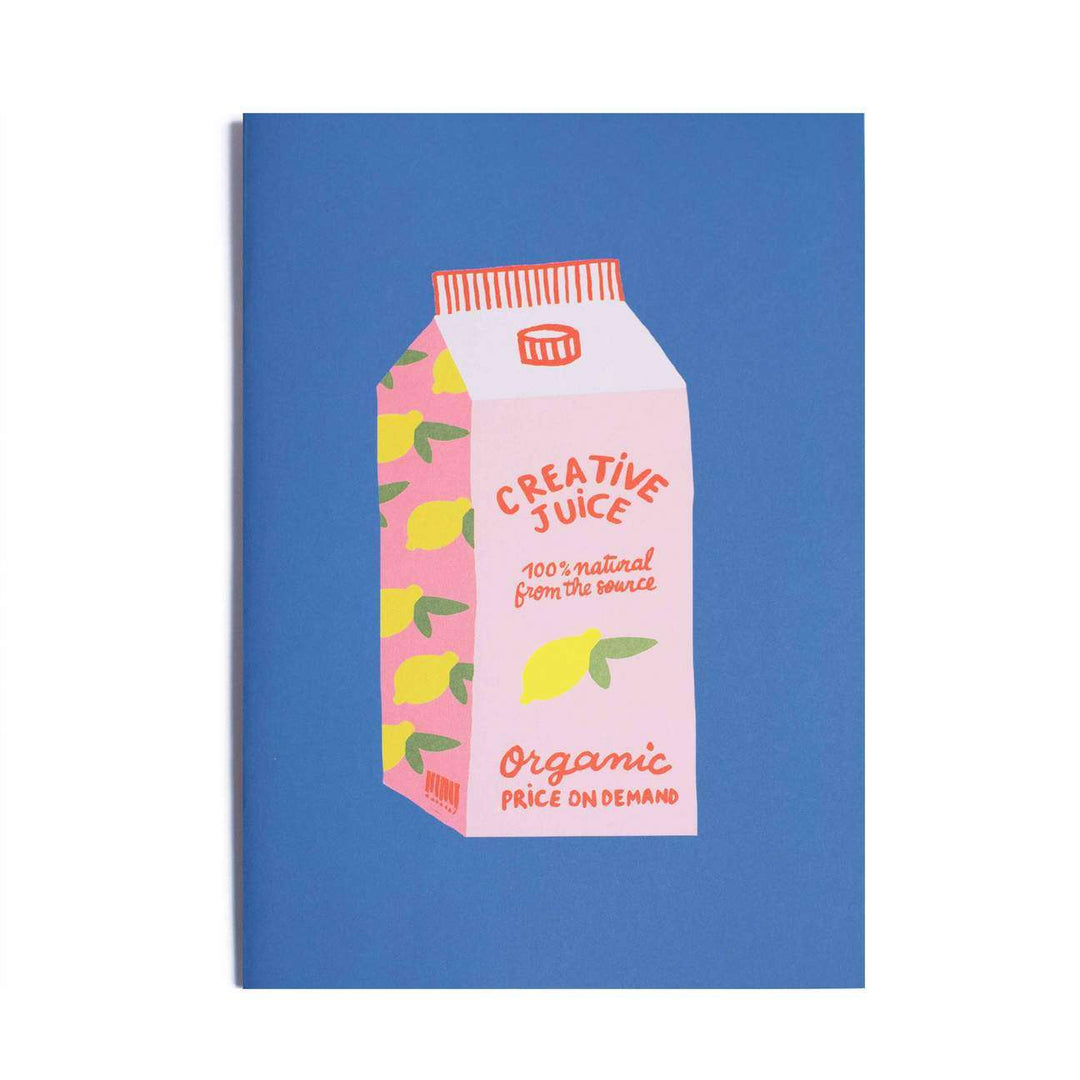 Creative Juice Lined Notebook