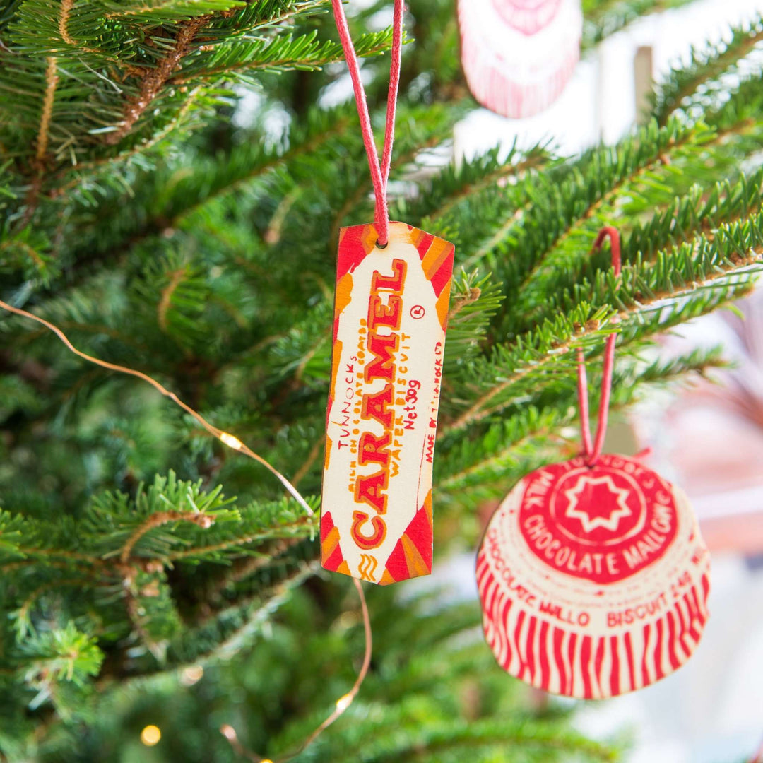 Wooden Teacake Decoration