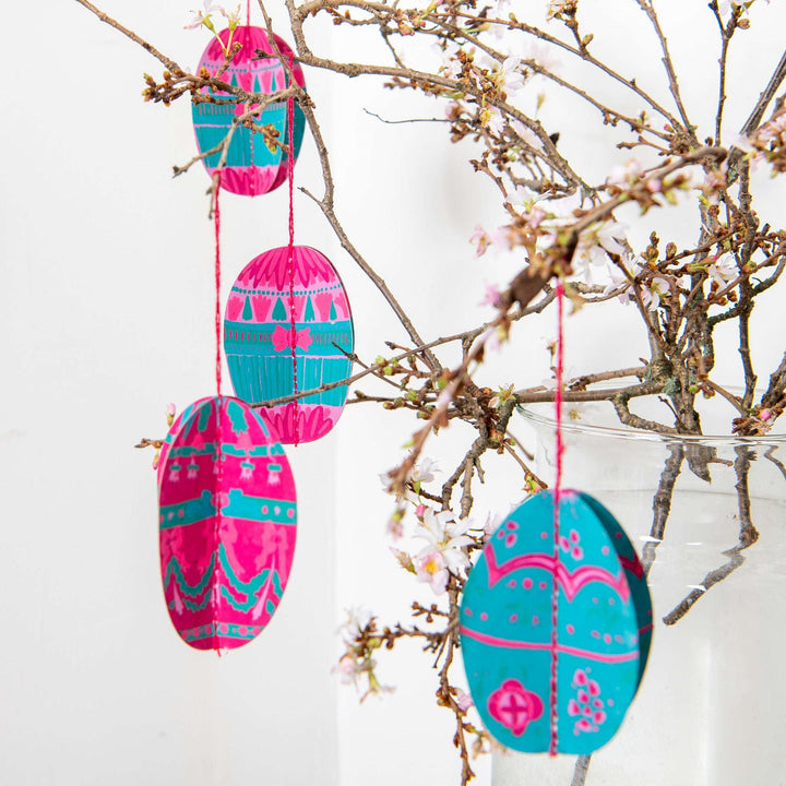 Easter Egg Paper Decorations