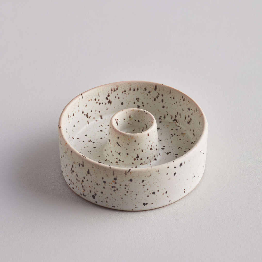 Speckled Candle Holder