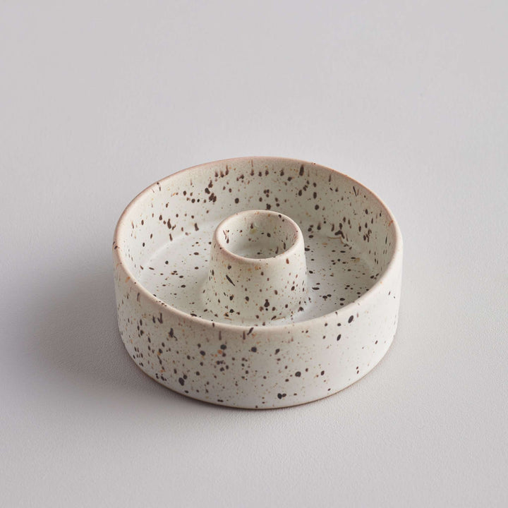 Speckled Candle Holder