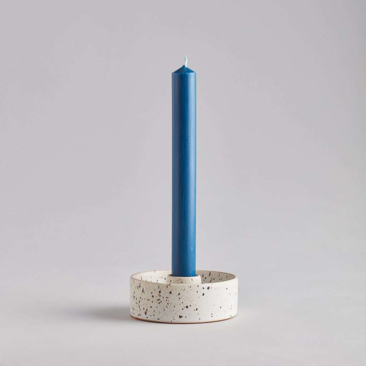Speckled Candle Holder
