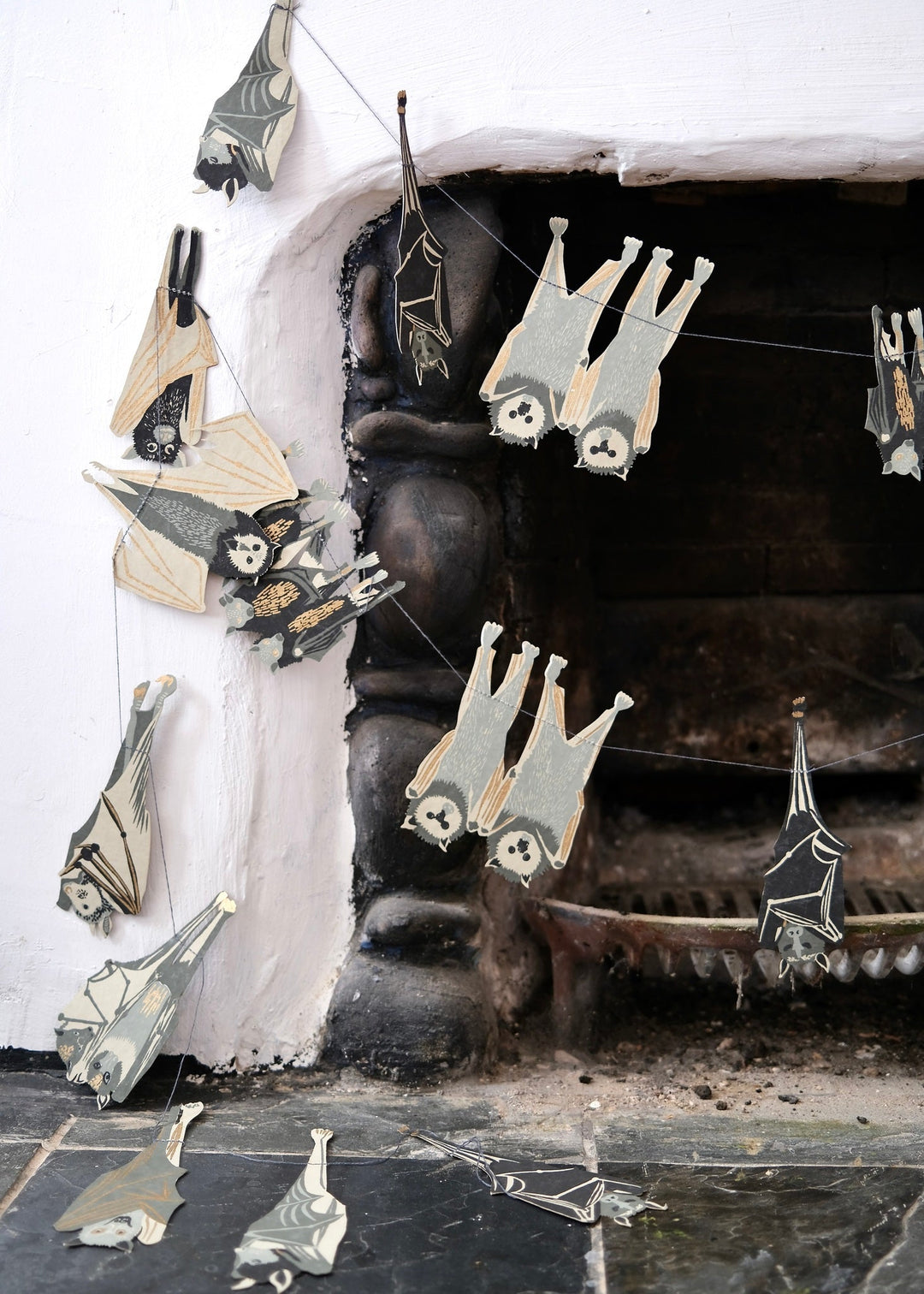 Halloween Bat Paper Garland