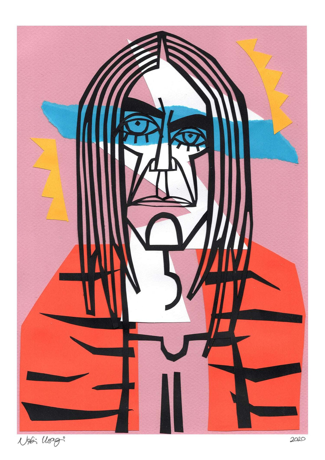 Iggy Pop A3 Print