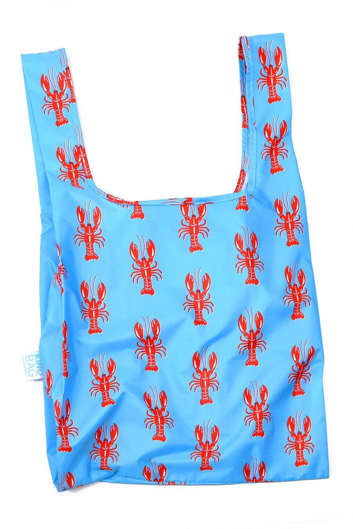 100% Recycled Shopping Bag - Lobster