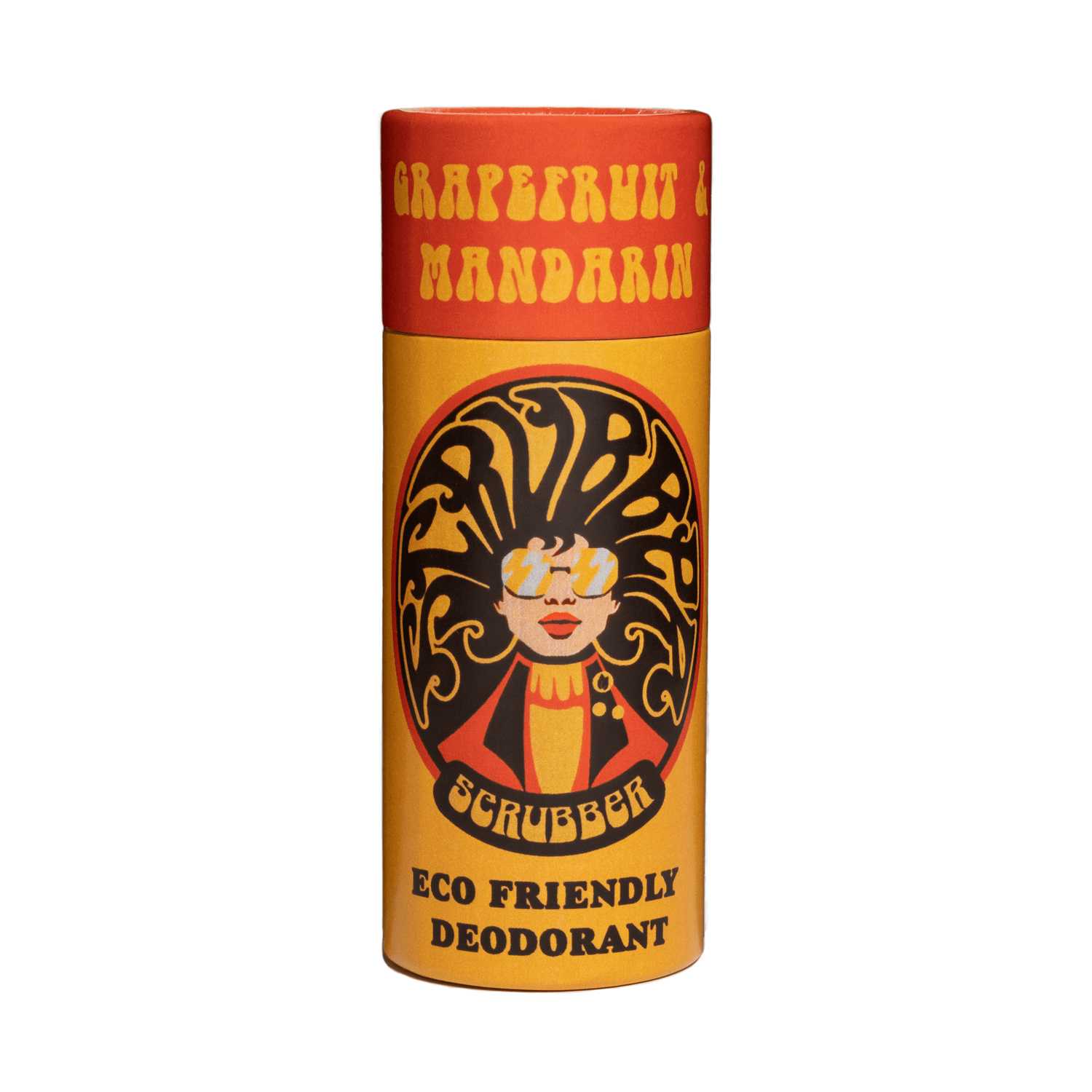Scrubber Natural Deodorant: Grapefruit & Mandarin – BAM Store + Space