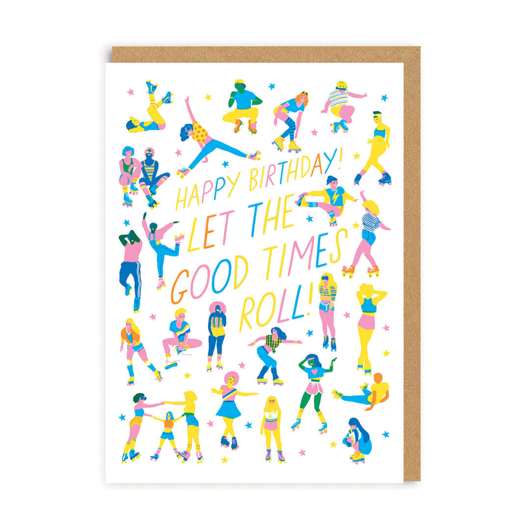 Good Times Roll Birthday Card