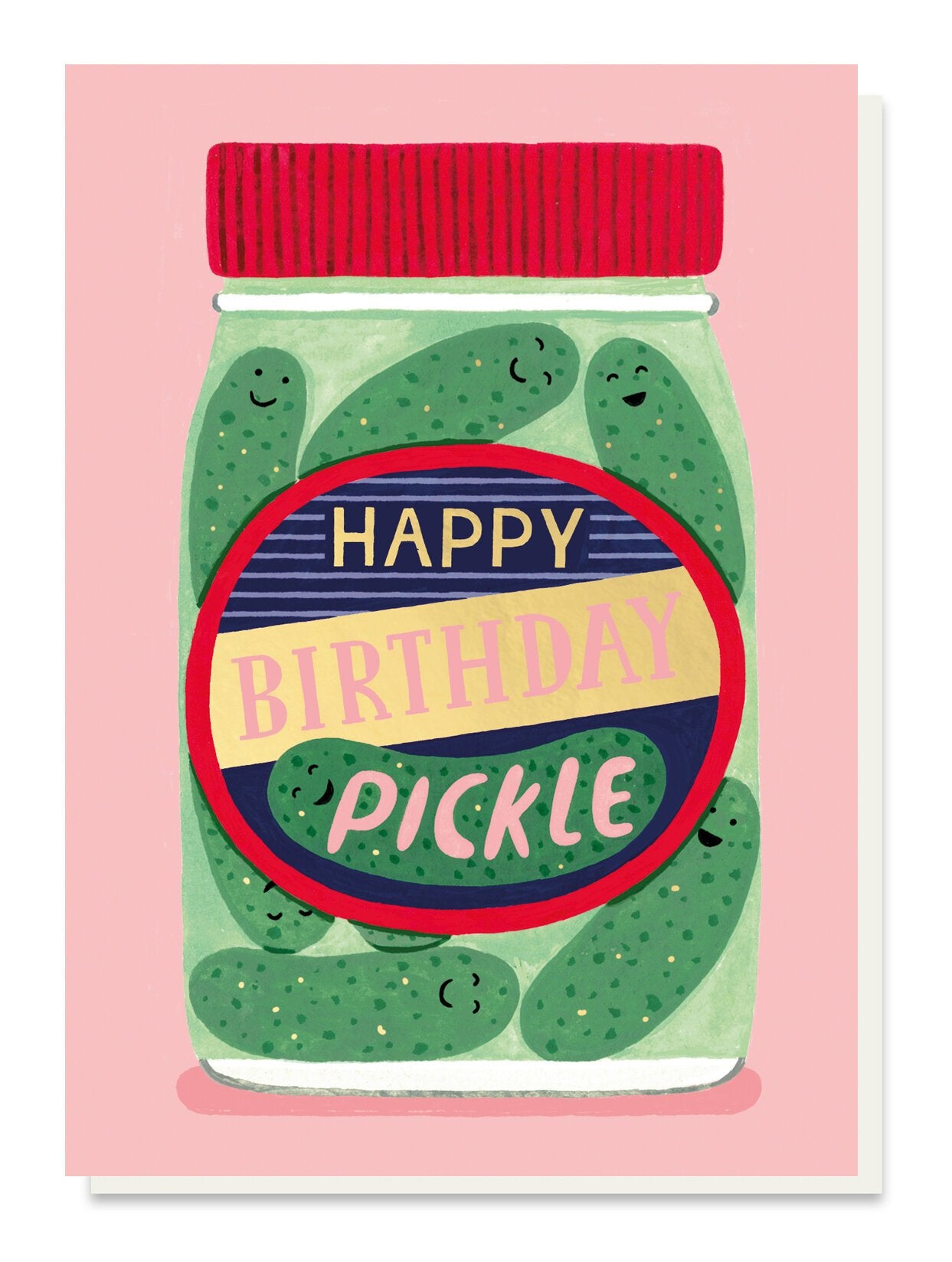 Birthday Pickles Greetings Card
