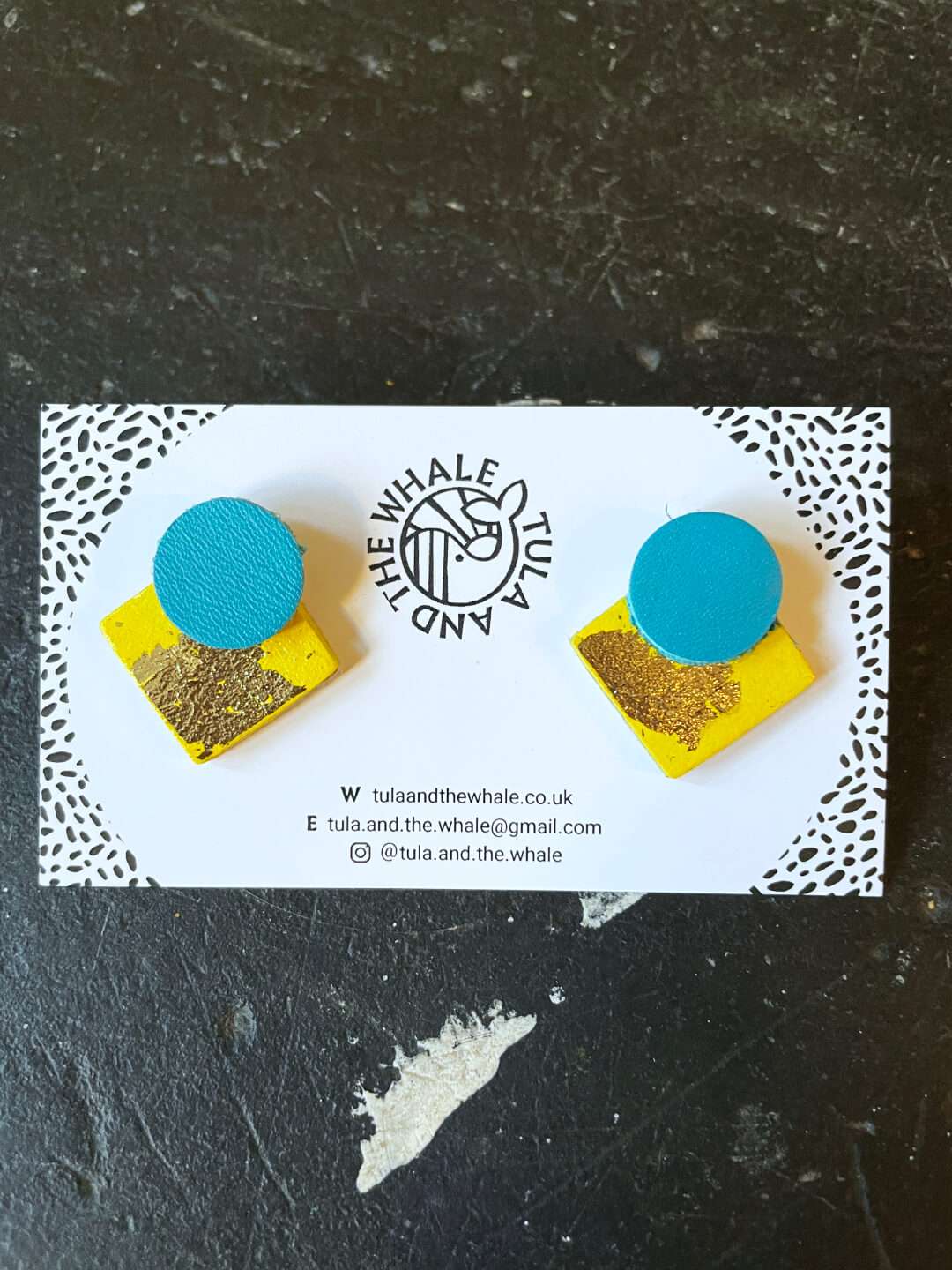 Tula and the Whale Statement Studs