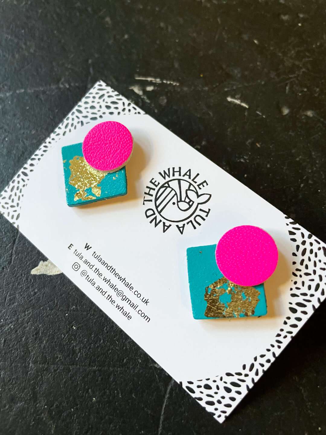 Tula and the Whale Statement Studs