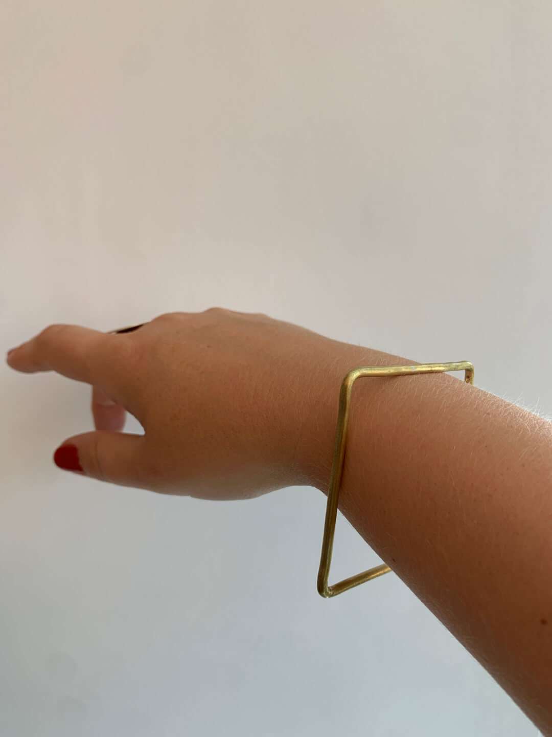 Geometric Brass Bangles