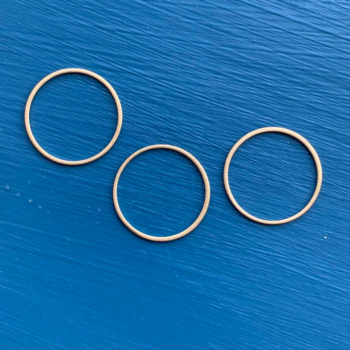 Brass Stacking Rings Misc shapes