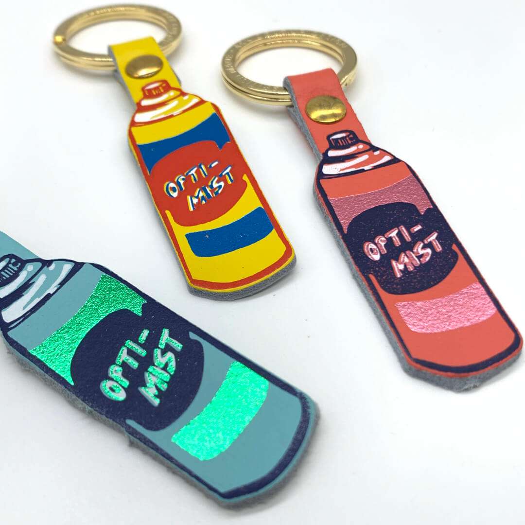 Opti-mist Key Ring