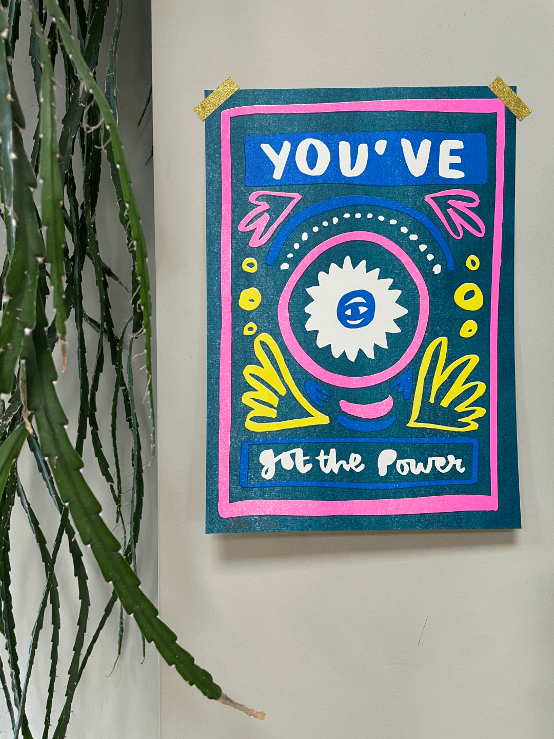 You've Got The Power Exclusive Riso Print