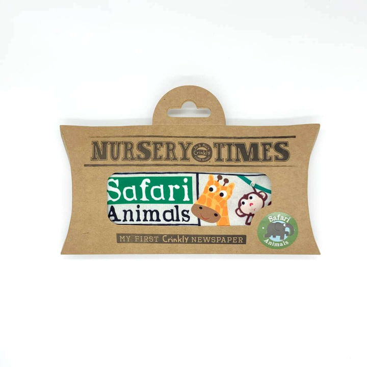 Crinkly Cloth Books: Safari Animals