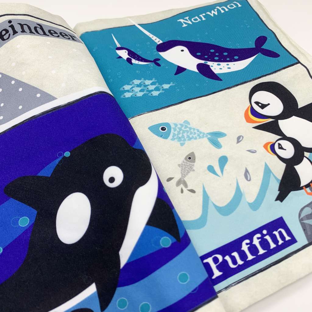 Crinkly Cloth Books: Arctic Animals