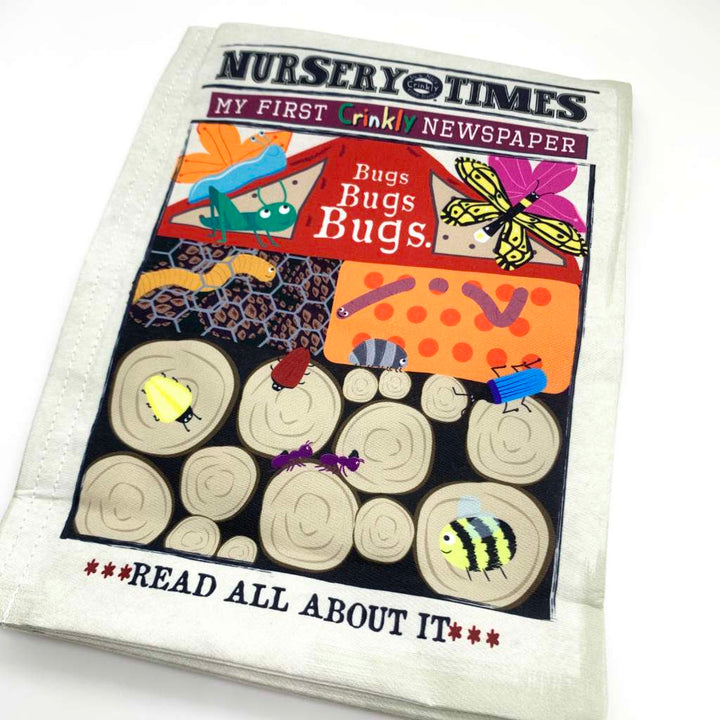 Crinkly Cloth Books: Bugs