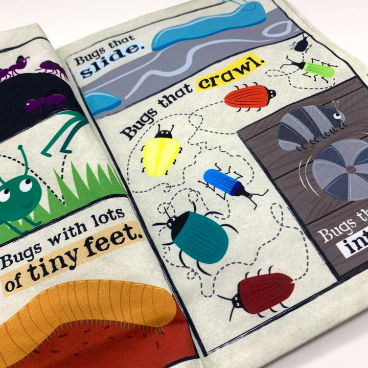 Crinkly Cloth Books: Bugs