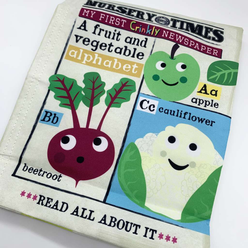 Crinkly Cloth Books: Fruit & Veg