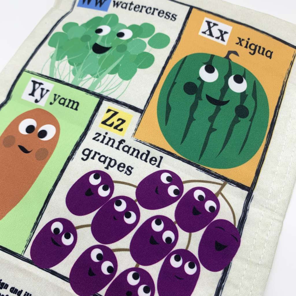 Crinkly Cloth Books: Fruit & Veg