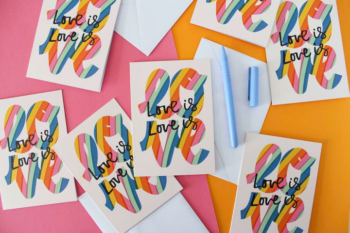 Love is Love Greetings Card