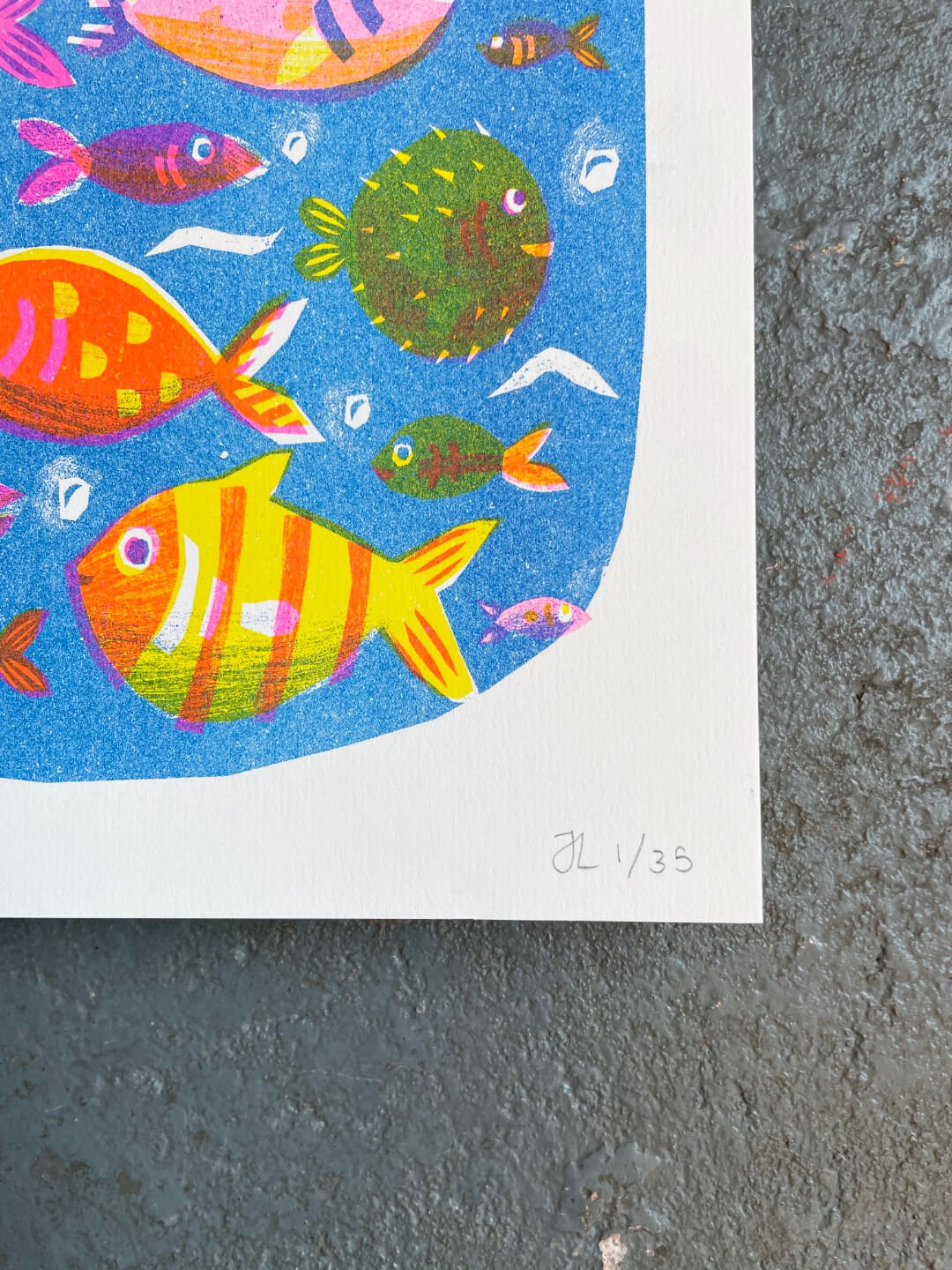 Under The Sea Exclusive Riso Print