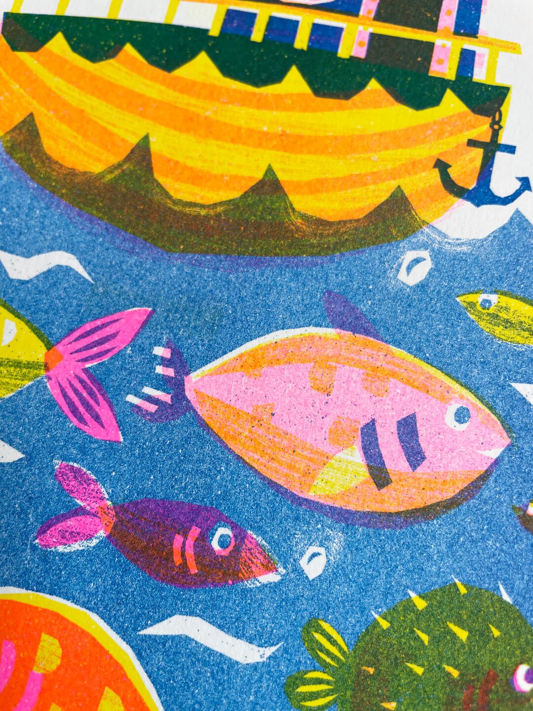 Under The Sea Exclusive Riso Print