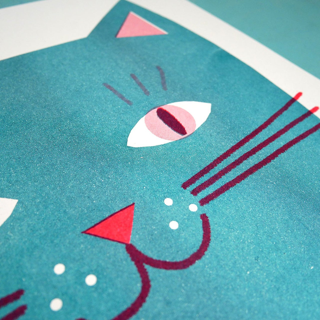 Cat Riso Print