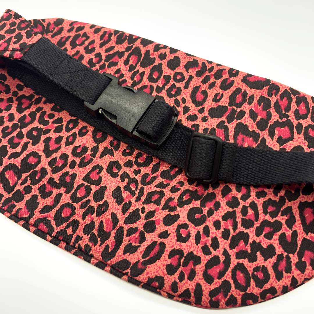 Pink Leopard Print Bum Bag