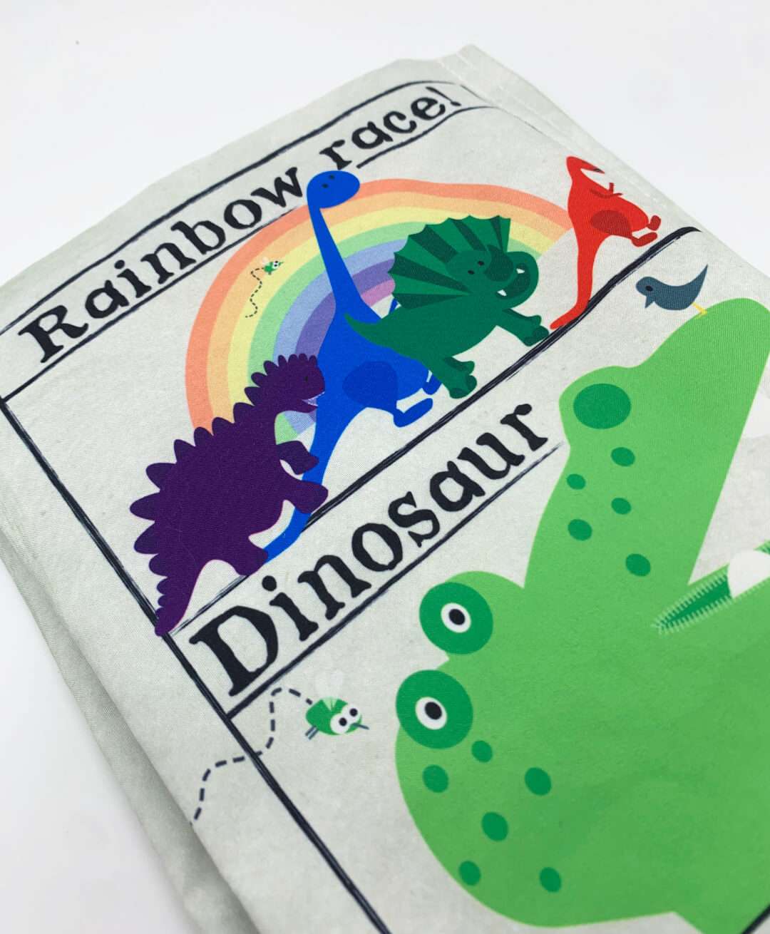 Crinkly Cloth Books: Rainbow Dinosaurs