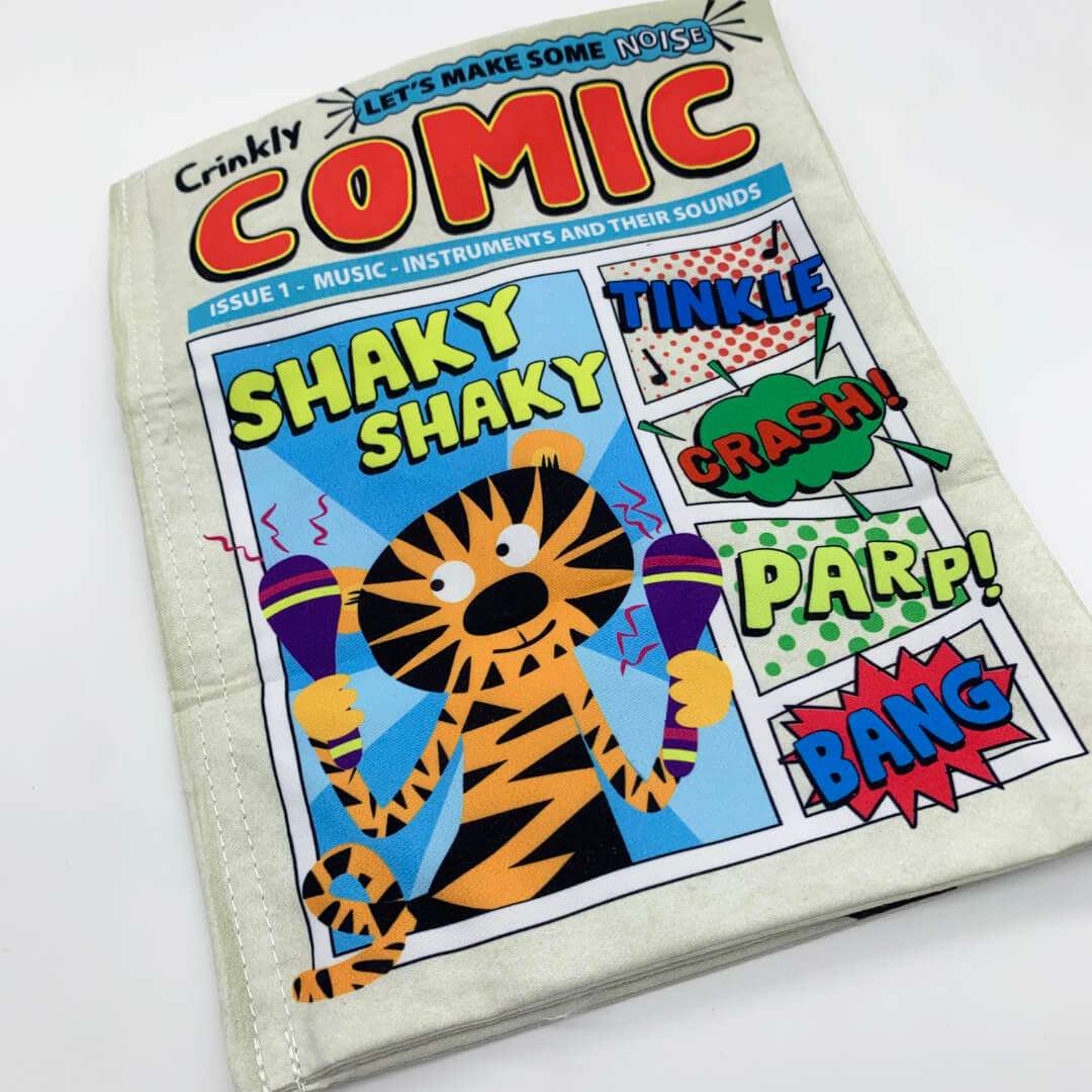 Crinkly Cloth Books: Comic
